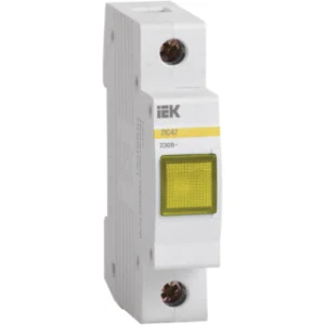 IEK Лампа сигнальная ЛС-47 неон желтая - MLS10-230-K05 IEK Лампа сигнальная ЛС-47 неон желтая - MLS10-230-K05
